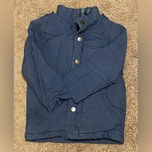 3T OSHKOSH NAVY COURDOROY COAT SNAP